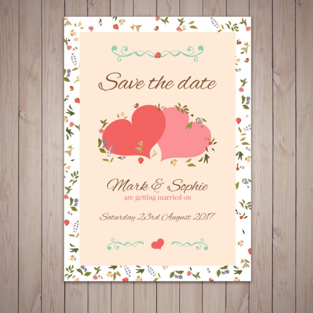 การ์ดแต่งงาน Wedding card สไตล์การออกแบบดีไซน์โดยใช้สีชมพูหวานๆและตกแต่งด้วยดอกไม้เล็กทำให้ดูโดดเด่นสุดๆ การ์ดงานแต่ง ไว้สำหรับ เรียนเชิญแขกผู้มีเกียรติเข้ามาร่วมงานแต่งงาน // ตัวอย่างดีไซน์ การ์ดแต่งงาน การ์ดเชิญ การ์ดสวยๆ