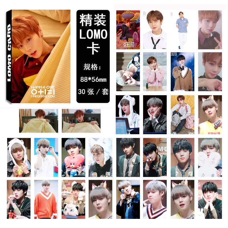 LOMO CARD WANNA ONE Park Ji hoon 30รูป