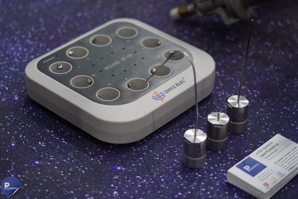 ZCLOG ดาต้าล็อกเกอร์ไร้สาย โพรบยืดหยุ่น 250 มม. ช่วงอุณหภูมิ -40°C ถึง 150°C