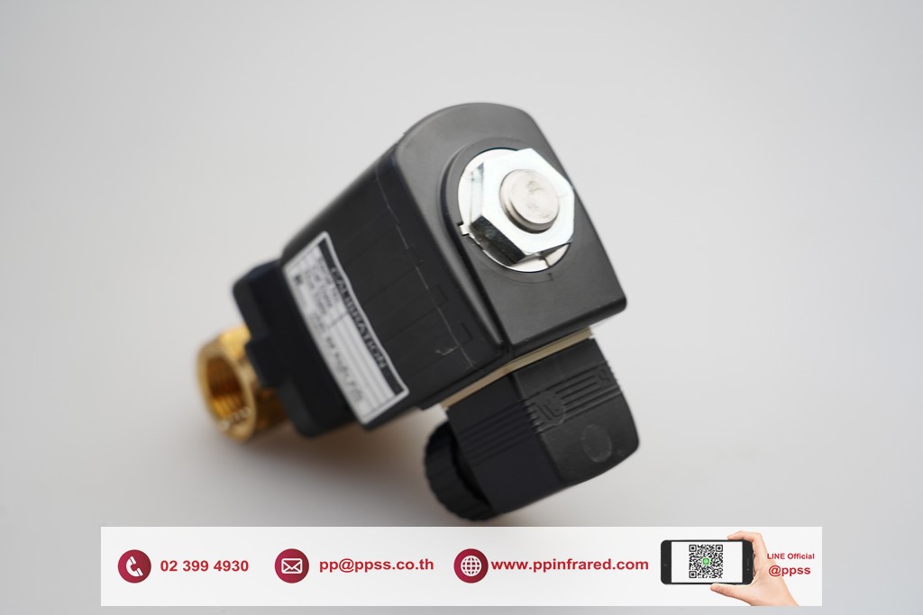 BURKERT 1/2" 230V Gas Solenoid Valve IP65 "Germany" l โซลินอยวาล์วแก๊ส รุ่นกันน้ำ