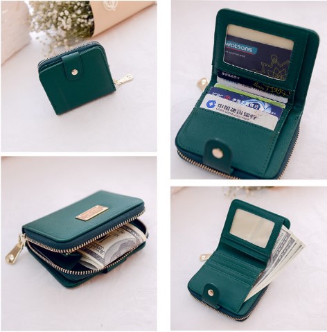 กระเป๋าสตางค์ผู้หญิงใบสั้น XI YAN