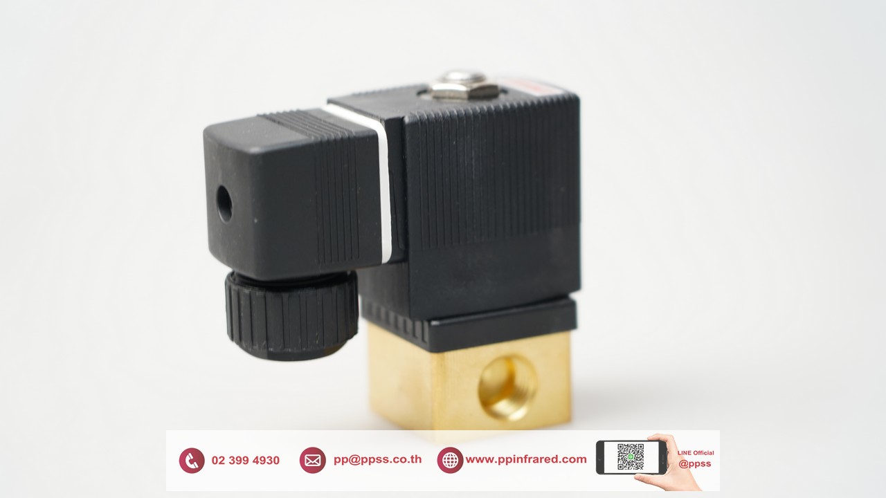 HEATwave 1/4" 230V Gas Solenoid Valve IP65 "THAILAND" l โซลินอยวาล์วแก๊ส รุ่นกันน้ำ