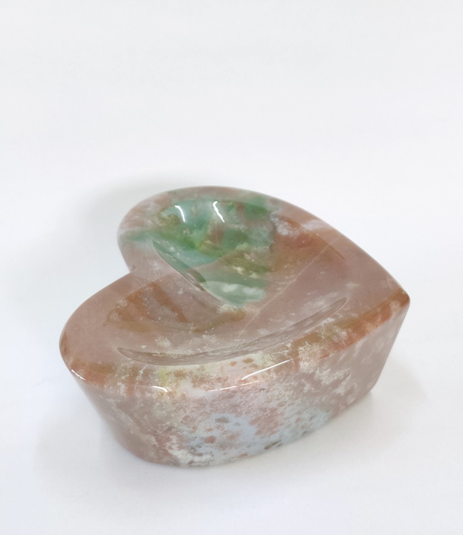 Agate รูปหัวใจ