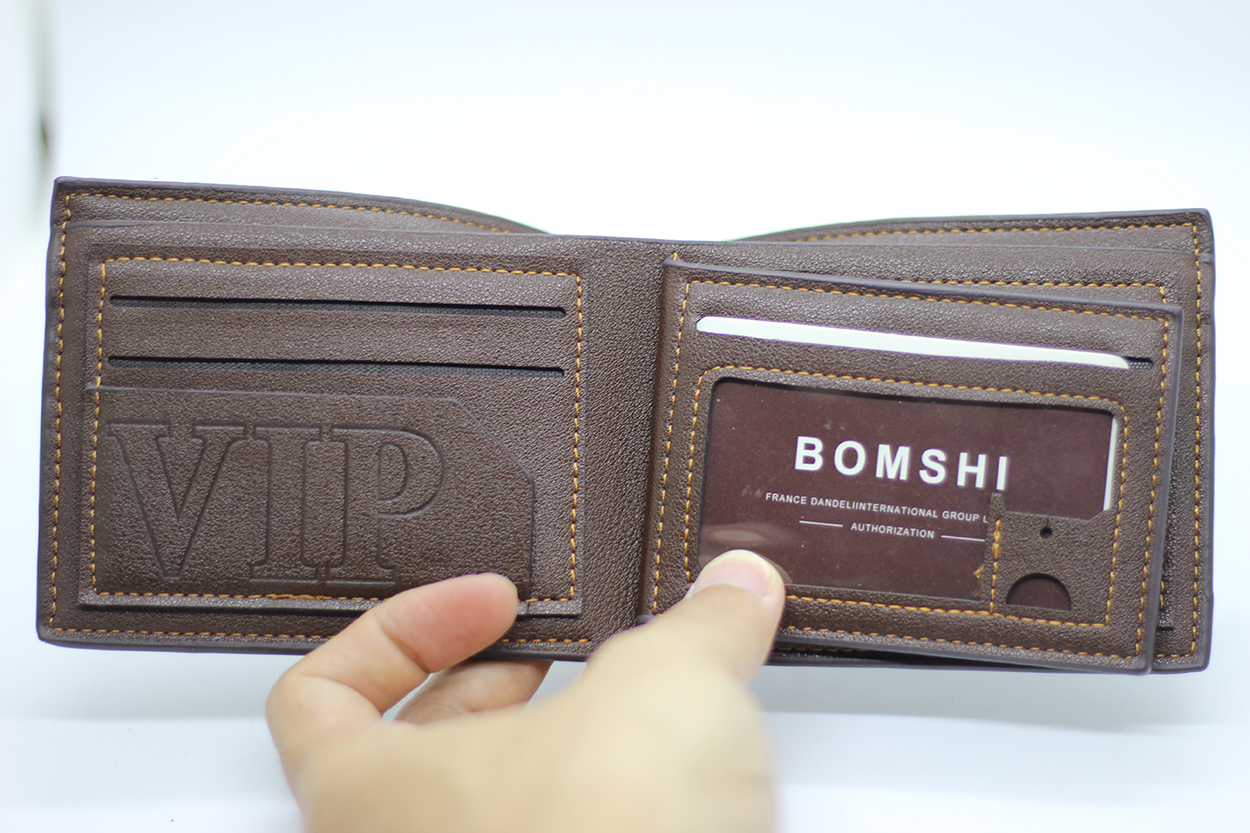 กระเป๋าสตางค์ผู้ชาย MS-227-228 [มีซิป]