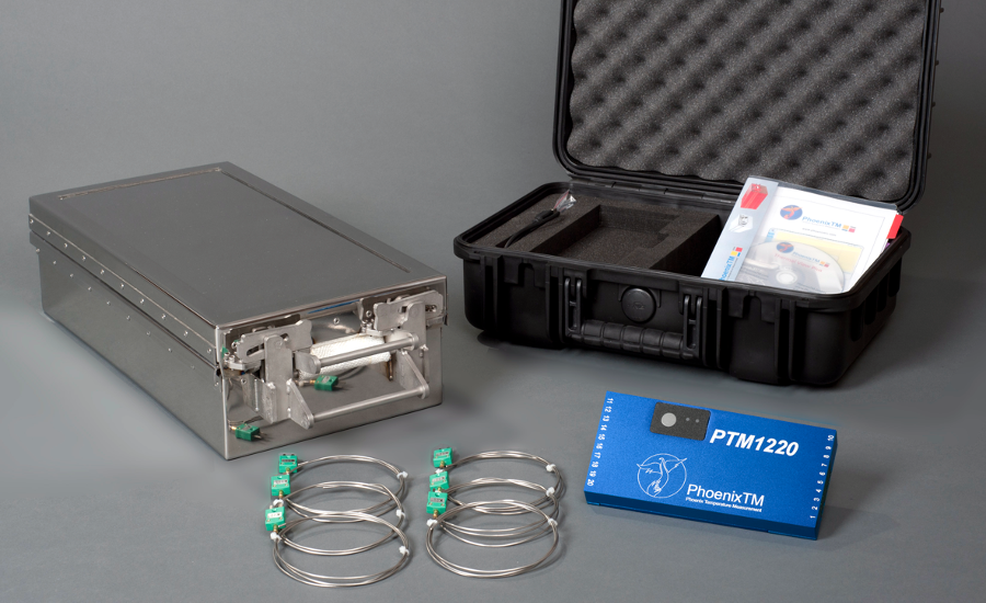 PhoenixTM 20Ch High Temperature RF System (Up to 1000°C) l เครื่องบันทึกอุณหภูมิ อุตสาหกรรมอบชุบแข็ง คาร์บูไรซิงส่วนประกอบยานยนต์ ตามมาตรฐาน CQI-9 & AMS2750E
