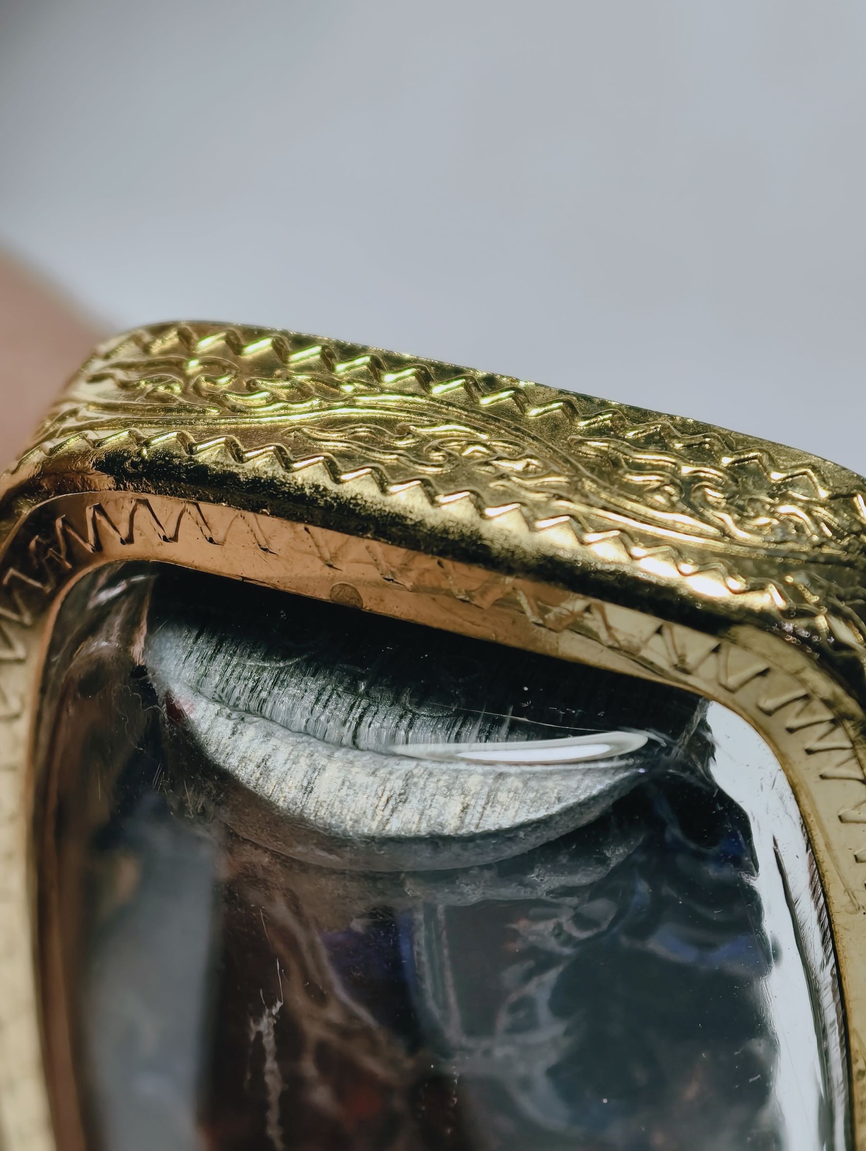 หลวงปู่อิ่ม วัดทุ่งนาใหม่ ยอกขุนพล ท้าวเวสสุวรรณ รวยแสนล้าน พร้อมเลี่ยม (AC1967)