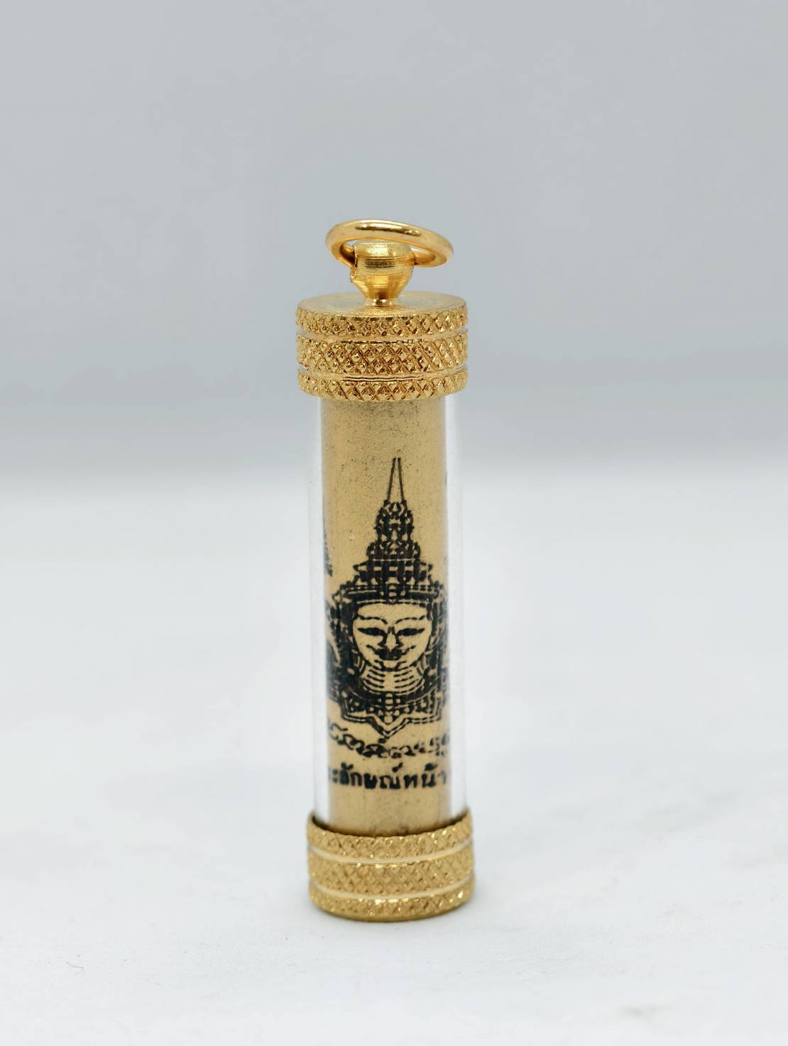 หลวงพ่อเมียน วัดจะเนียงวนาราม ตะกรุดพระลักษณ์หน้าทอง (KA1886)