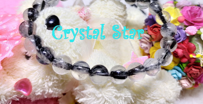 สร้อยข้อมือแก้วขนเหล็ก