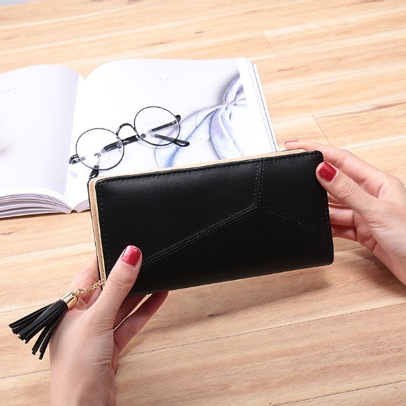 กระเป๋าสตางค์ผู้หญิง Piece 2 Way wallet Size L