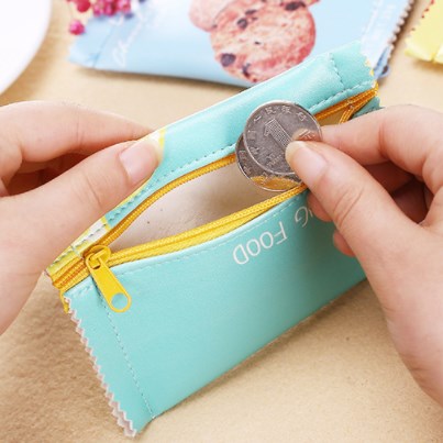 กระเป๋าเงินใส่เหรียญ Candy ดีไซน์ซองขนมญี่ปุ่น