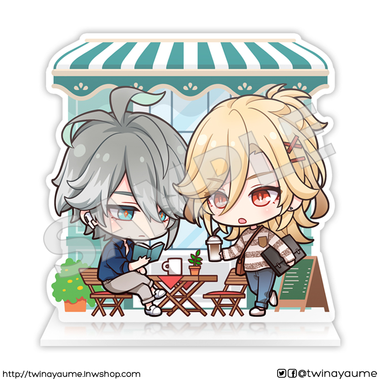 *IN STOCK* [Genshin] Acrylic Standee - Alhaitham x Kaveh
