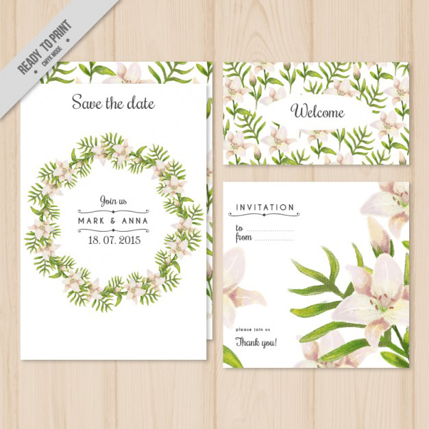 การ์ดแต่งงาน Wedding card สไตล์การออกแบบดีไซน์แบบใช้พื้นกระดาษสีขาวและตกแต่งด้วยดอกไม้สีชมพูกับเขียวทำให้ดูสบายตาสุดๆ การ์ดงานแต่ง ไว้สำหรับ เรียนเชิญแขกผู้มีเกียรติเข้ามาร่วมงานแต่งงาน // ตัวอย่างดีไซน์ การ์ดแต่งงาน การ์ดเชิญ การ์ดสวยๆ