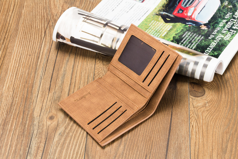 กระเป๋าสตางค์ผู้ชายใบสั้น Baellerry มีกล่อง ของแท้100% จาก Official Store