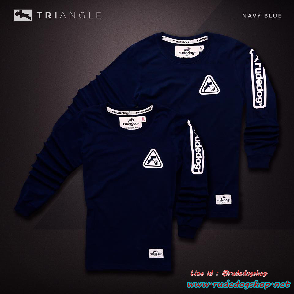 เสื้อยืดแขนยาว rudedog รุ่น Triangle