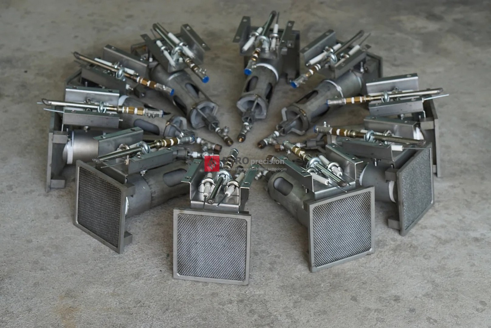 MFB150 MK2 x MFB Gas Burner l เครื่องพ่นไฟแก๊ส 90kW (MK2 จุดเริ่มต้นด้วยชุดสปาร์ค) - สำหรับเตาอบลมร้อน