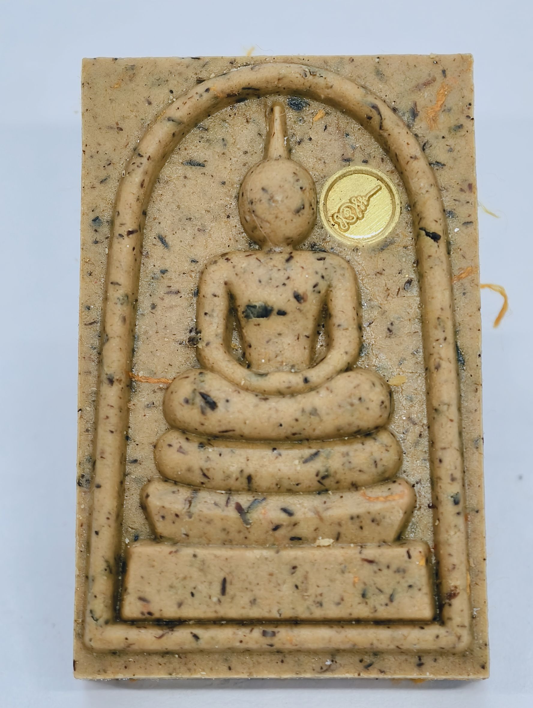 หลวงปู่มหาศิลา วัดโพธิ์ศรีสะอาด พระสมเด็จ ชินบัญชร หลังยันต์ อ.สุริยันต์สร้าง KA2778