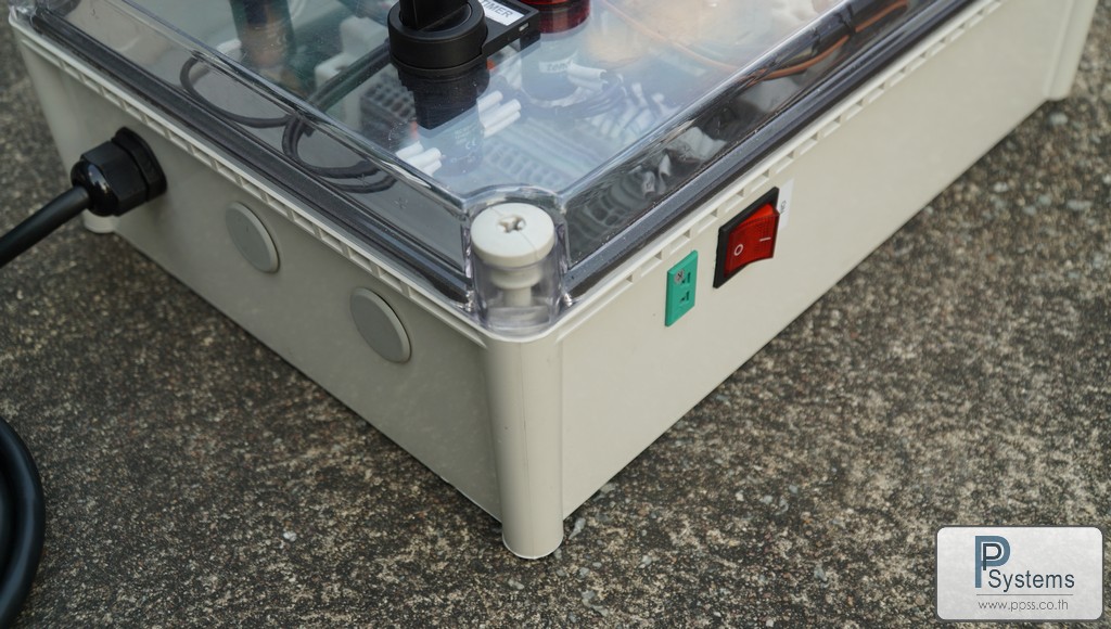 POWDER COATING CTRL MODULE, ABS PLASTIC BOX, DIGITAL TEMP. CONTROLLER "FOTEK" ,TIMER "OMRON", LED LAMP FOR 6 MODULES