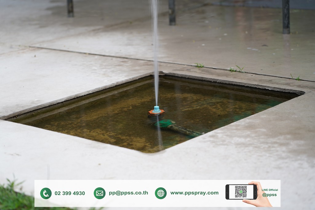 Solid Stream Spray Nozzle Tip UNI0080 I หัวฉีดสเปรย์น้ำแบบทรงลำตรง พลาสติกโพลีโพรพิลีน