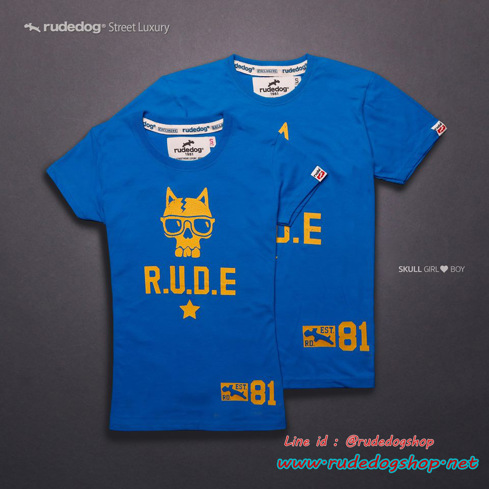 เสื้อยืด Rudedog รุ่น SKULL Size M