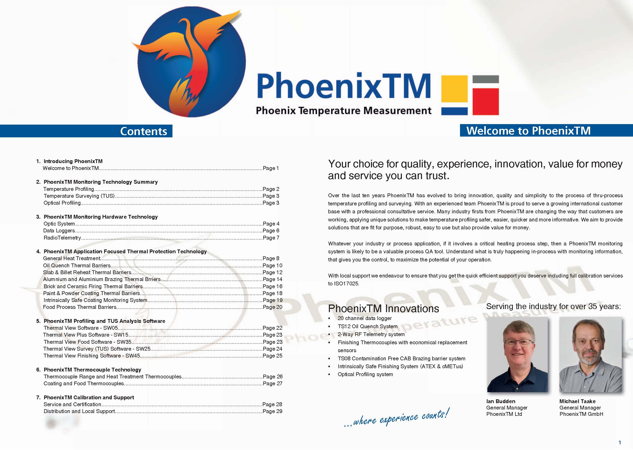 PhoenixTM Product Brochure