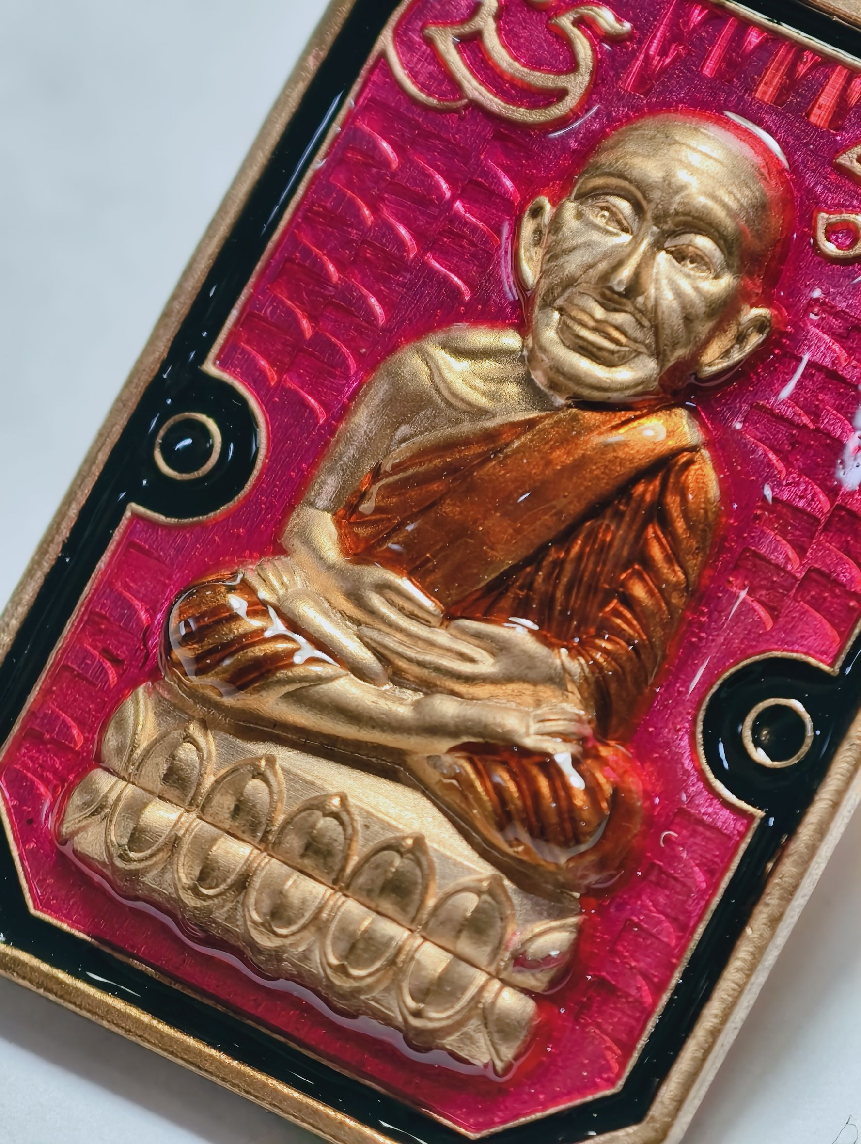 หลวงปู่มหาศิลา วัดพระธาตุหมื่นหิน หลวงปู่ทวด เหยียบน้ำทะเลจืด รุ่น เศรษฐี 168 KA 2942