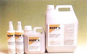 ใช้ Rust-X ซึ่งเป็นขั้นตอนเดียวที่ทั้งสามารถแปลงสนิมให้เป็นกลางและเป็นสารรองพื้นก่อนการลงสารทับ