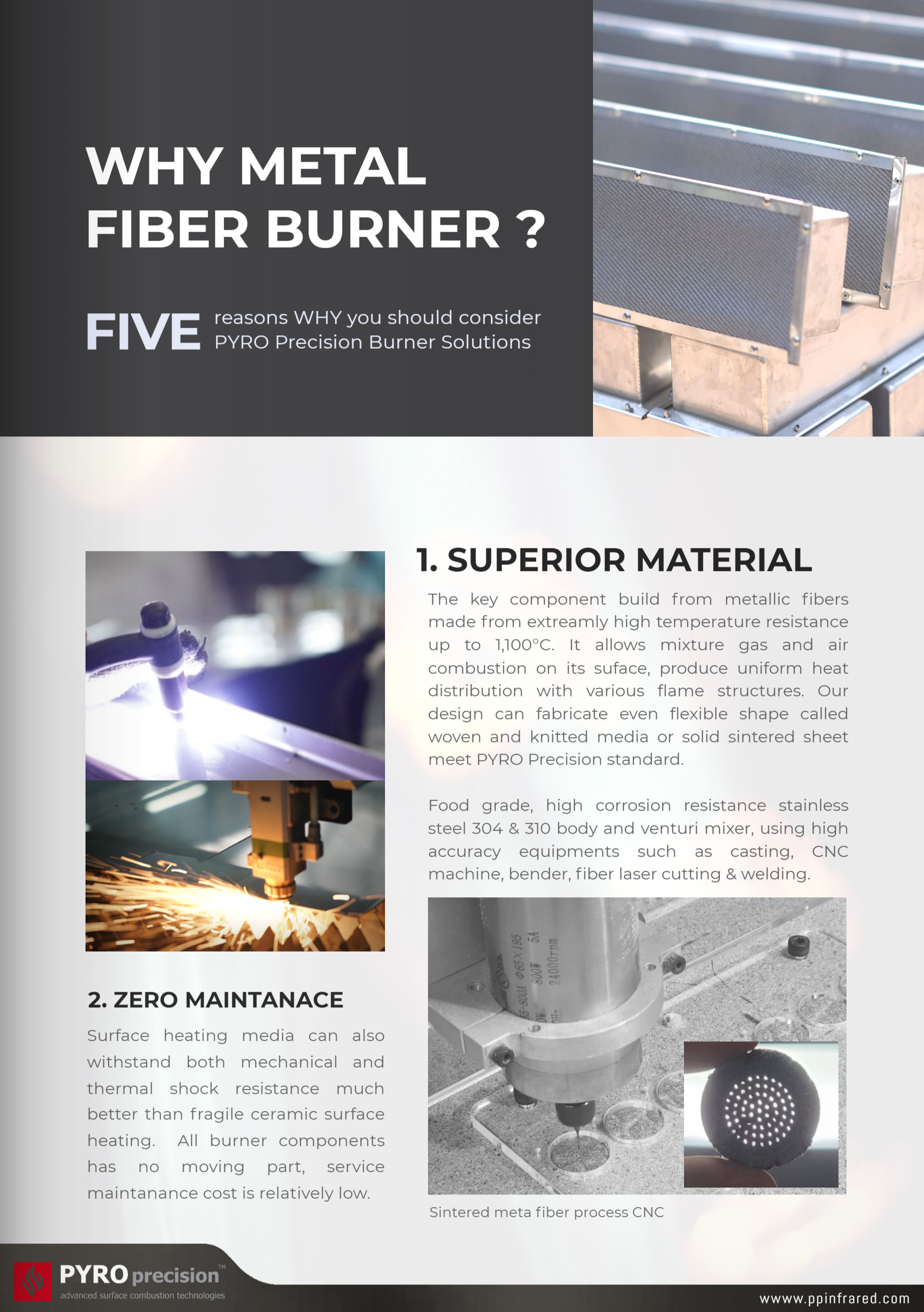 PYROprecision MFB Burner Brochure