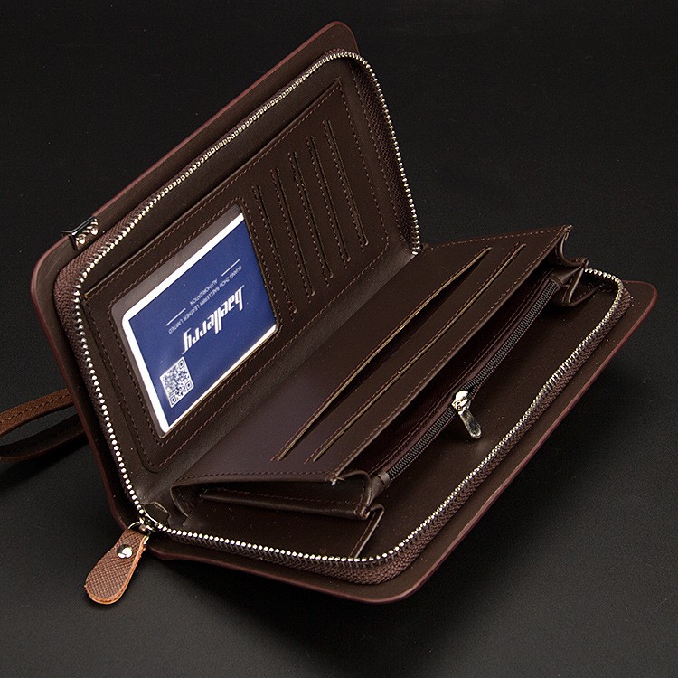 กระเป๋าสตางค์ผู้ชายทรงยาว รหัส : MZ-019