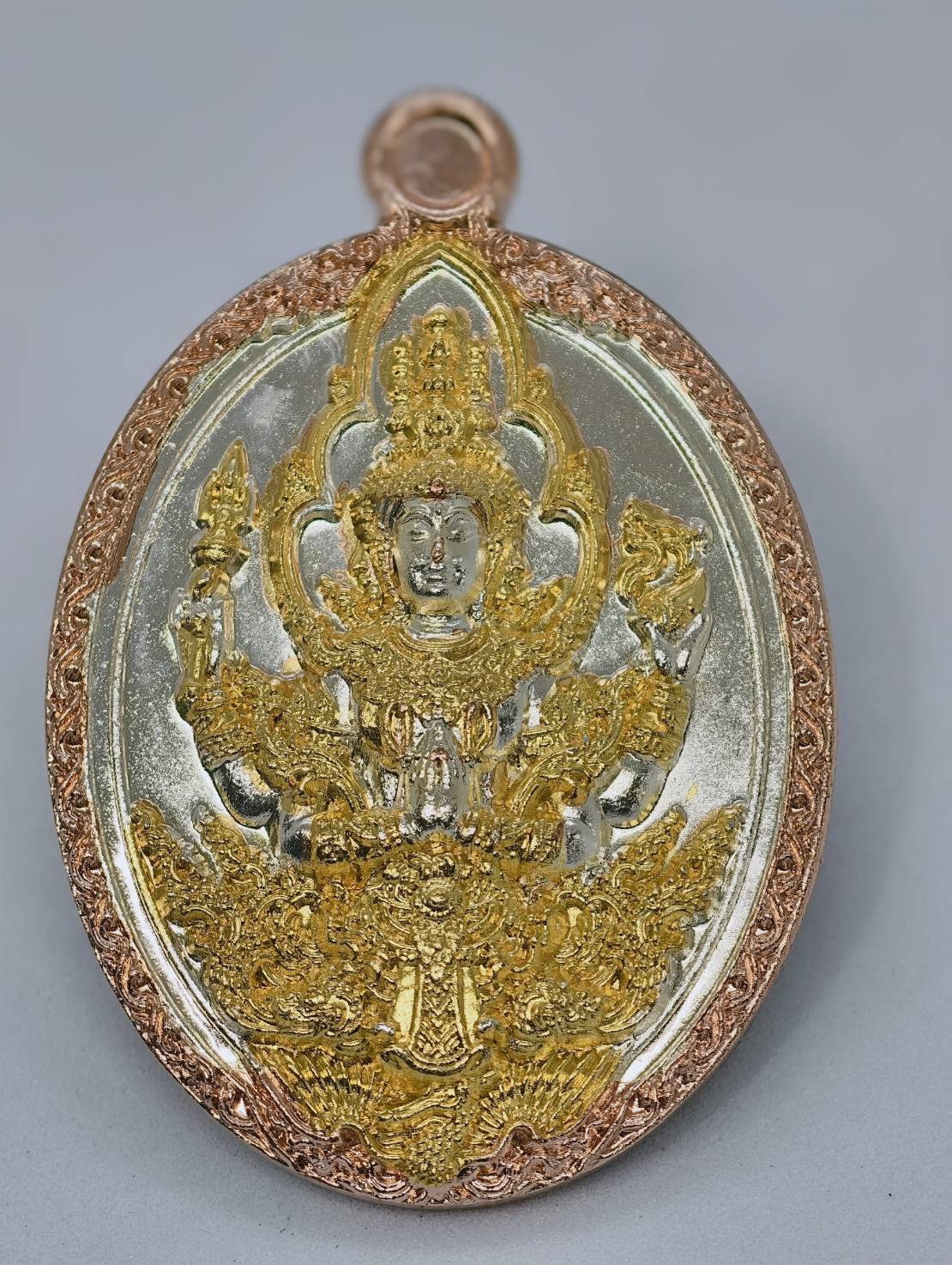 หลวงพ่อพัฒน์ วัดห้วยด้วน พระพรหม เสวยสุข 3K กล่องเดิม(KA1506)