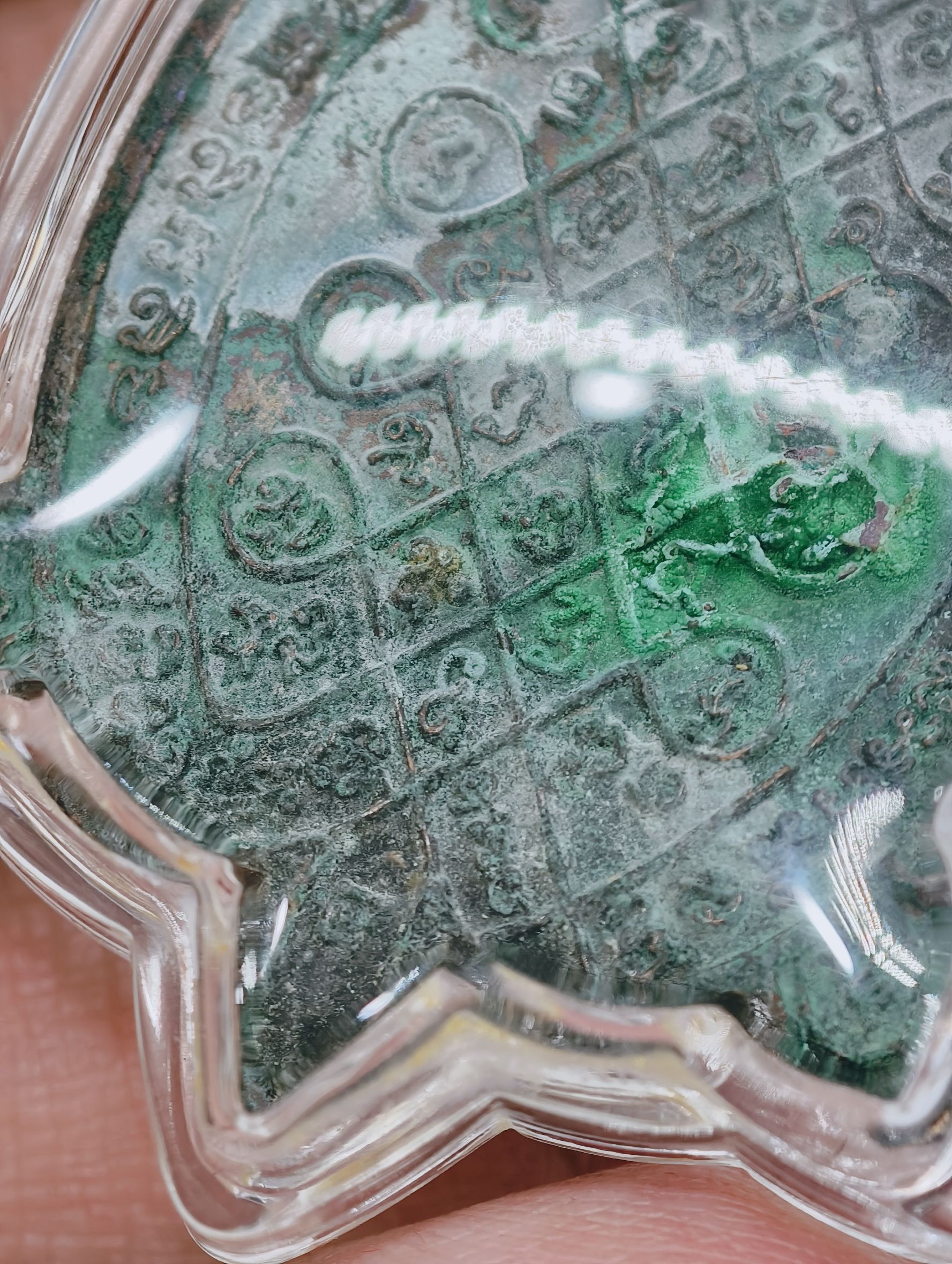 หลวงปู่หลิว วัดไร่แตงทอง และ อาจารย์วิชิต(ห้อย) ทองแพง เหรียญพญาเต่าเรือน แช่น้ำมนต์ สดุ้งกลับ KA3229