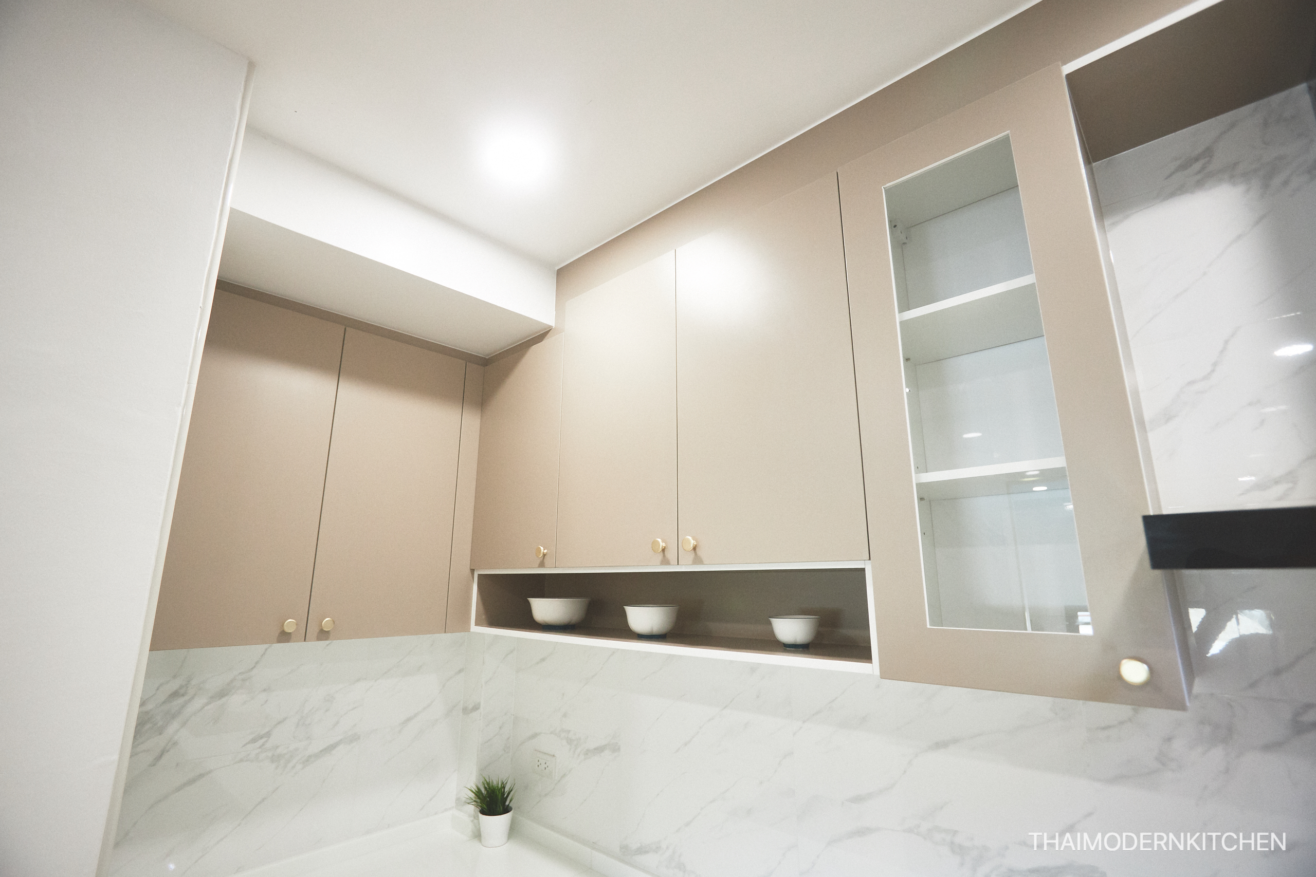 ครัวบิ้วอิน บ้านคุณพรพิมล 5.9 ตู้บน+ล่าง 2.4 ตู้ล่าง