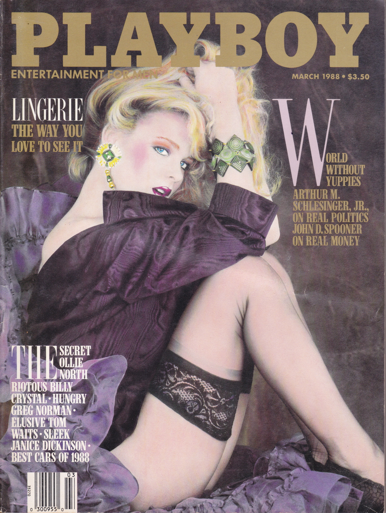 นิตยสาร Playboy USA ฉบับเดือน มีนาคม 1988