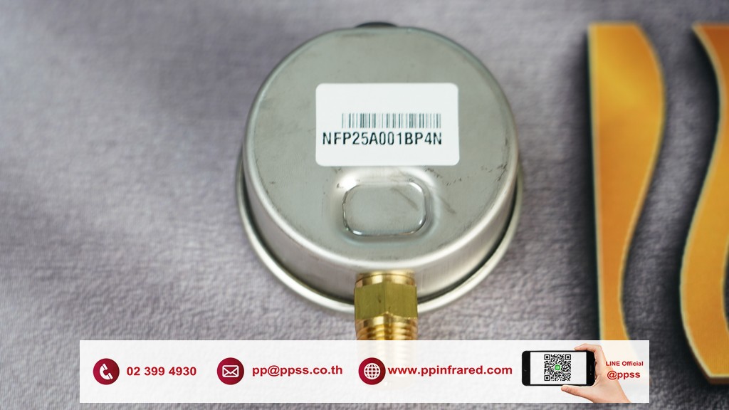 NUOVAFIMA Pressure Gauge 0-1.0 bar l เกจวัดแรงดันแก๊สช่วงแรงดันสูง