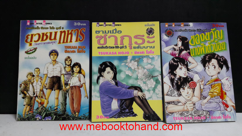 รวมเรื่องสั้น ซึคาสะ โฮโจ เล่มเดียวจบ 3 เล่ม