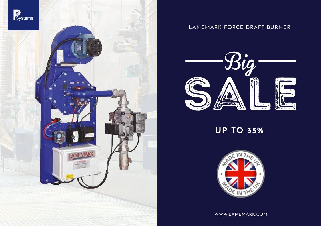 LANEMARK FD-E MK6 - Forced Draft Burner l เบิร์นเนอร์แก๊ส ระบบ Hi-Lo เตาอบลมร้อน เตาอบแห้ง กำลังสูงสุด 880 kW