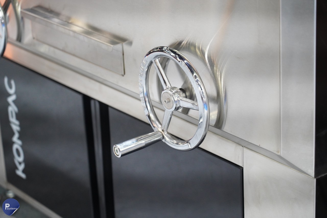 KOMPAC x NS-132Dual Argentinian Santamaria Grill l เตาย่างสไตล์อาร์เจนตินา สำหรับการย่างเนื้อด้วยฟืน พร้อมตะแกรงปรับระดับได้