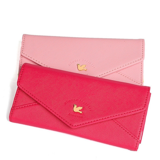 กระเป๋าสตางค์ Love me Sweet wallet [แบบสามพับ]