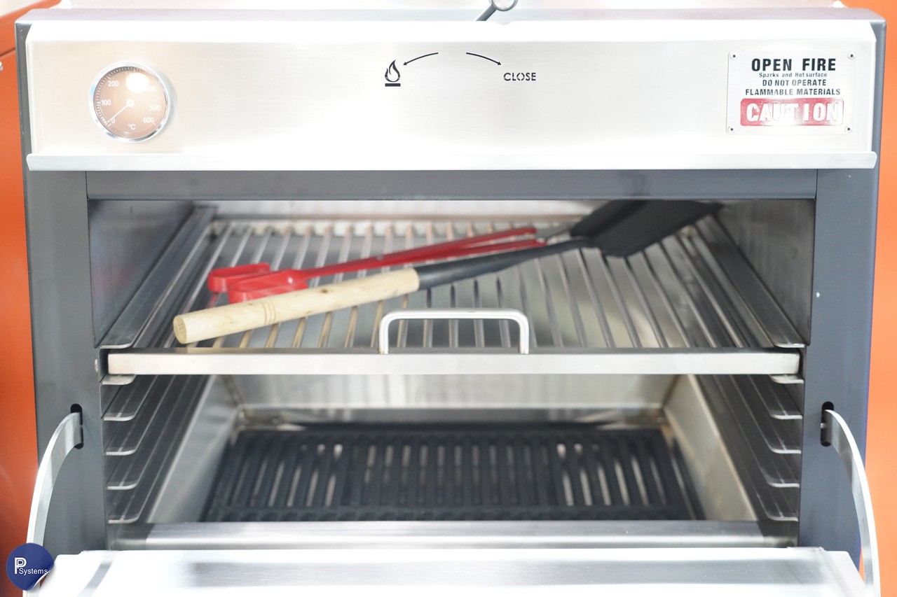 KOMPAC x NT-070PRO Premium Charcoal Oven l เตาย่างถ่านโครงสร้างปิด รสชาติรมควันโดดเด่น กลิ่นถ่านหอมๆ สำหรับร้านอาหาร