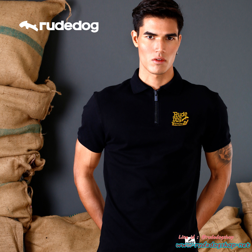 โปโล สปอร์ต rudedog รุ่น Bubble (บับเบิ้ล) สีดำ (Black)