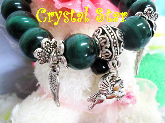 สร้อยข้อมือมาลาไคต์