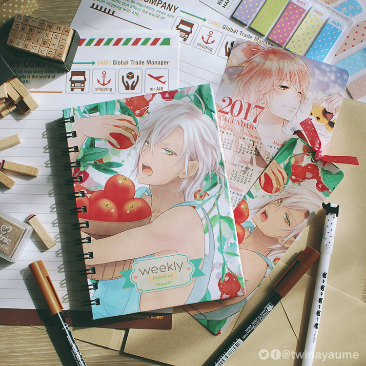 Weekly Planner Notebook สมุดแพลนเนอร์แบบเขียนวันที่เอง