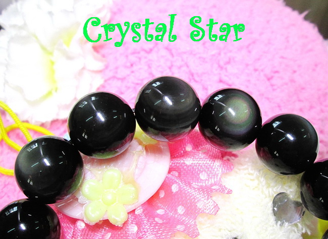 สร้อยข้อมือเรนโบว์ออปซิเดียน เกรด 5A