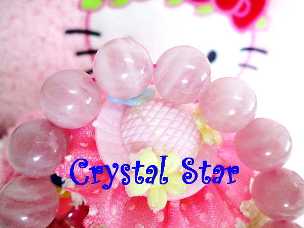 สร้อยข้อมือโรสควอทซ์ มาดากัสการ์