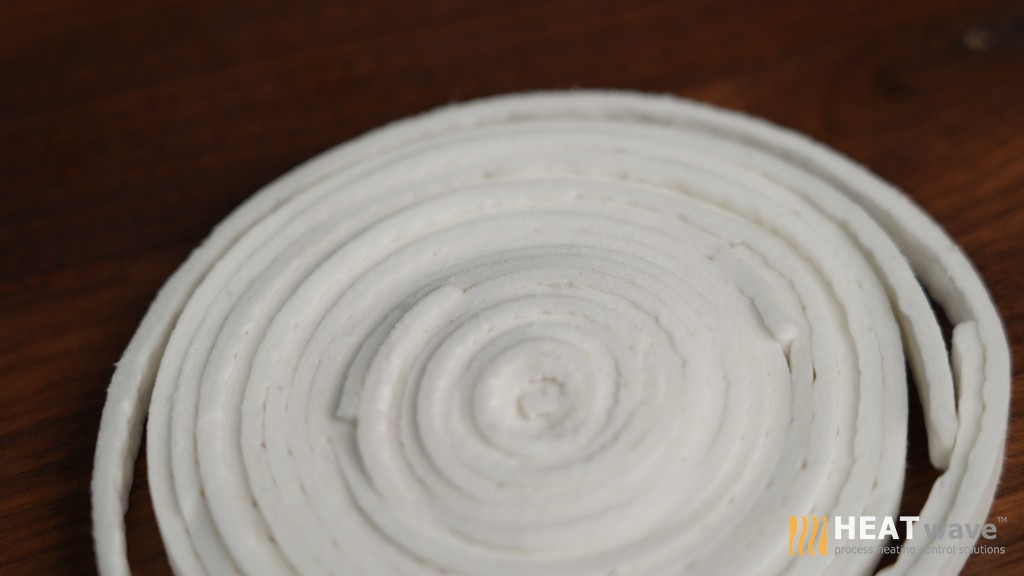 Ceramic Fiber Gasket I ปะเก็นทนความร้อน ขนาด 7 mm x 3m