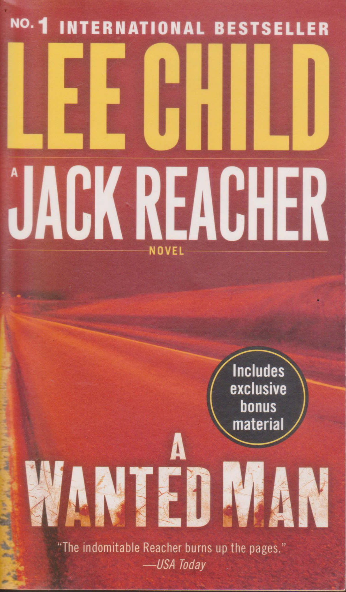 นิยายภาษาอังกฤษ A Wanted Man : A Jack Reacher Novel by Lee Child