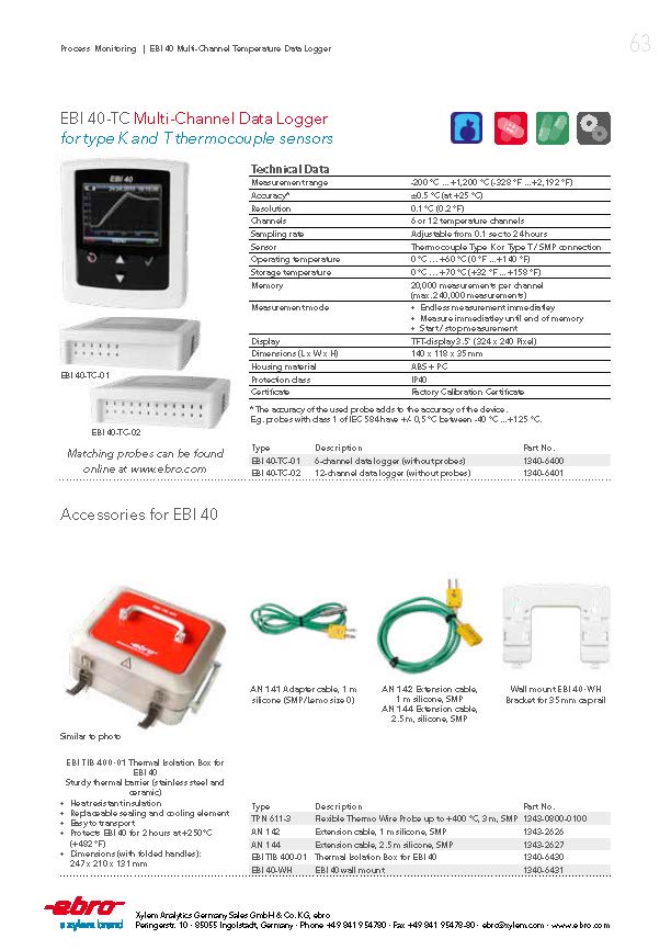 Ebro Product Overview