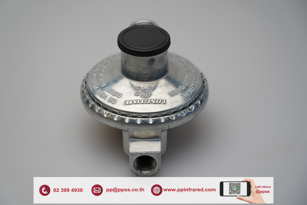 Low Pressure Regulator for LPG, Output 50-100mbar, Size 1/4" x 3/8" NPT