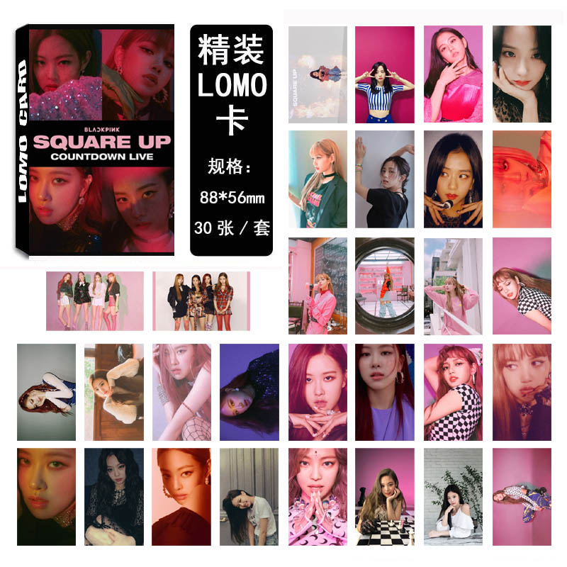 LOMO CARD BLACKPINK 30รูป