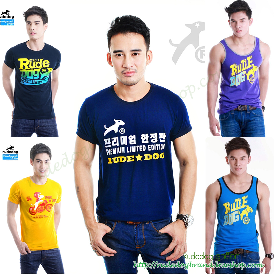 จำหน่ายเสื้อยืด Rudedog เสื้อกล้าม Rudedog 