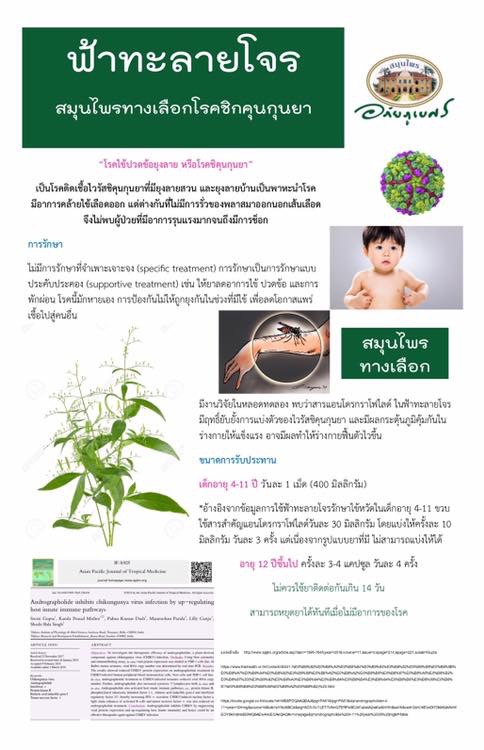 ฟ้าทะลายโจรแคปซูล (อุทัยประสิทธิ์)